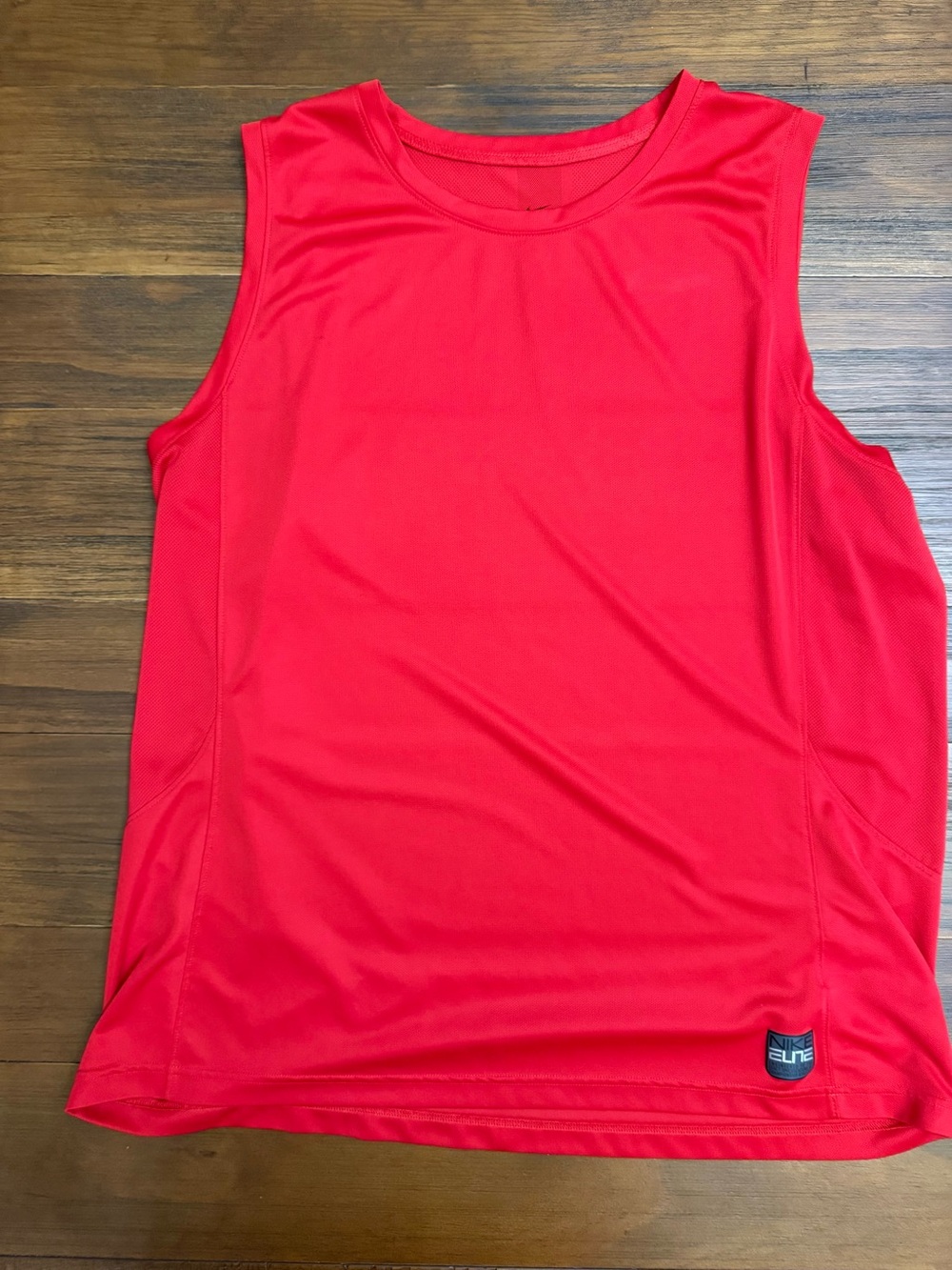 Nike Elite Red Muscle Tank Top